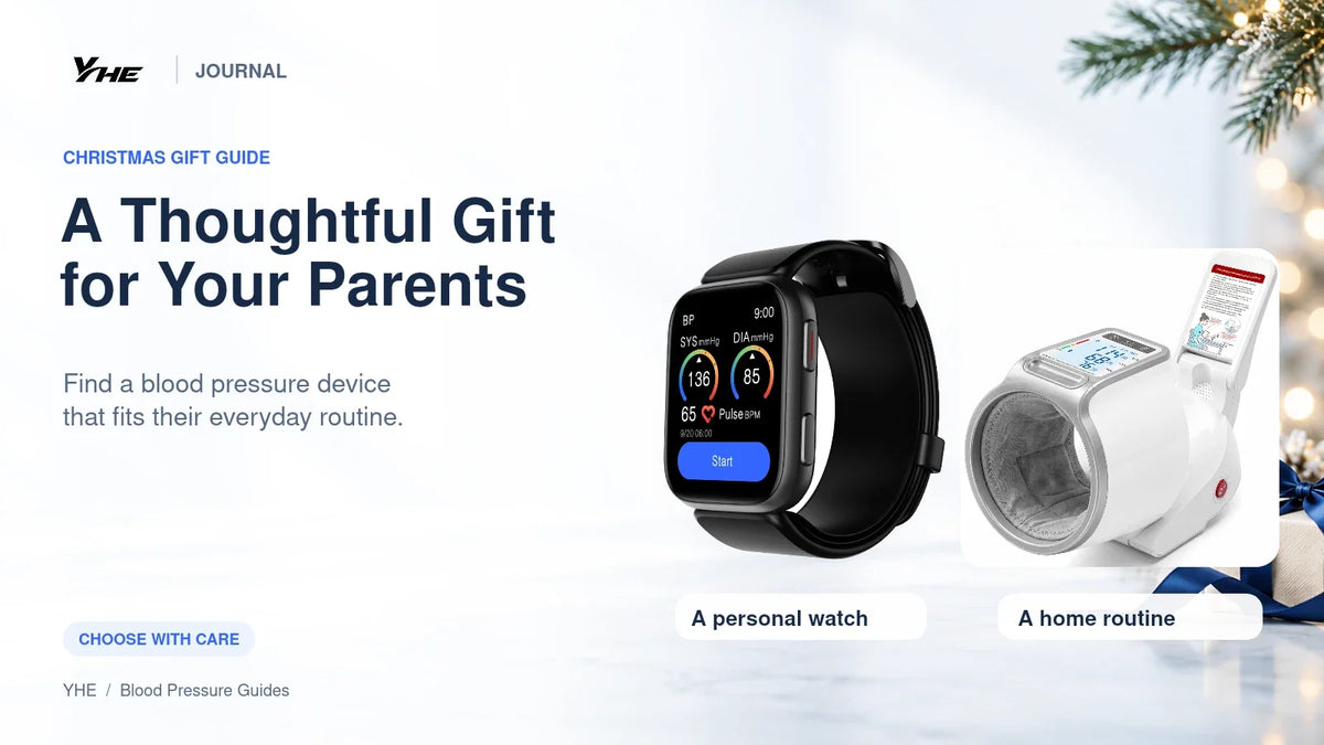 YHE BP Doctor Fit and BP Home in a Christmas gift guide for parents