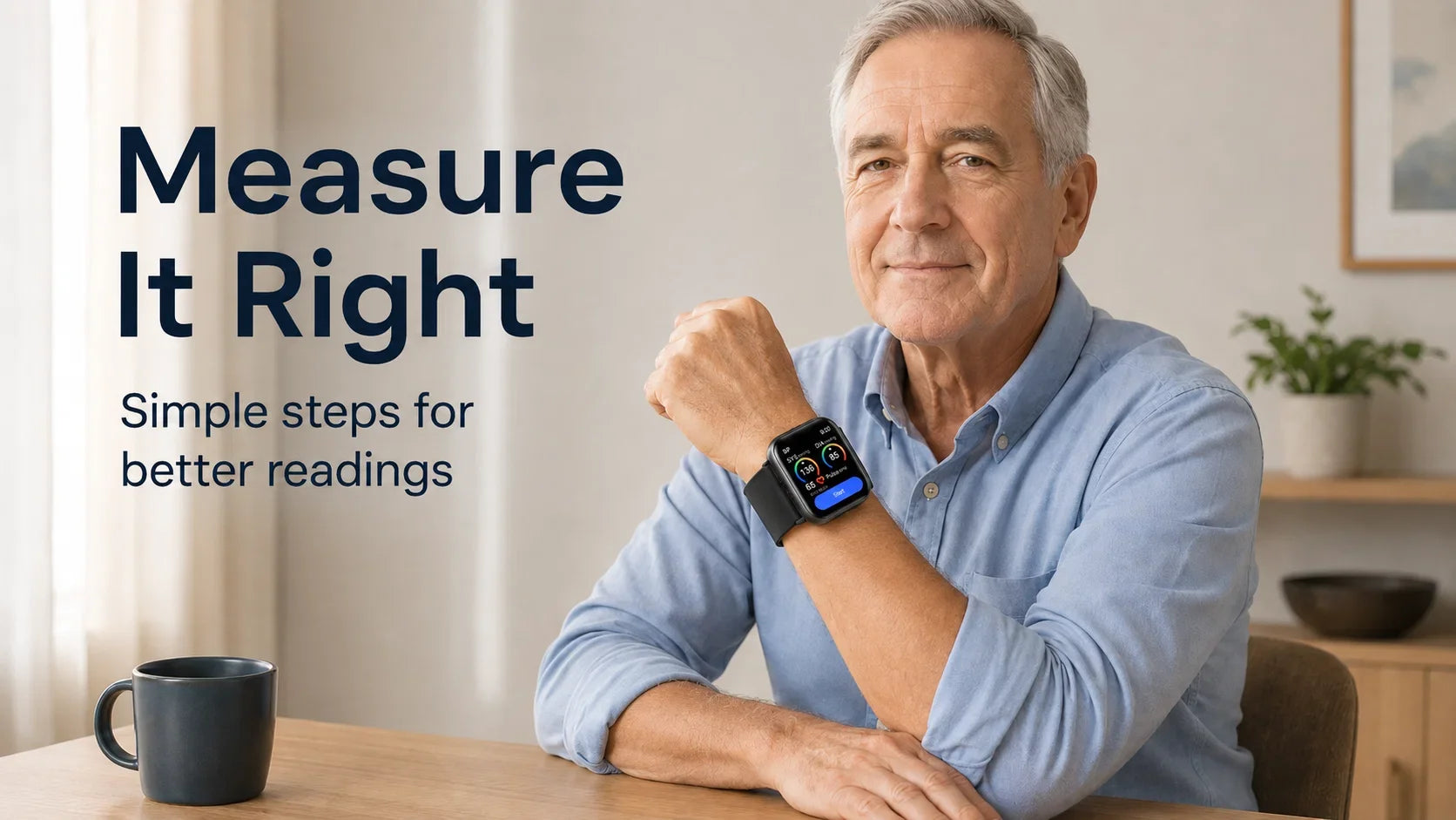 How to Measure Blood Pressure Correctly With Your YHE Blood Pressure Smartwatch