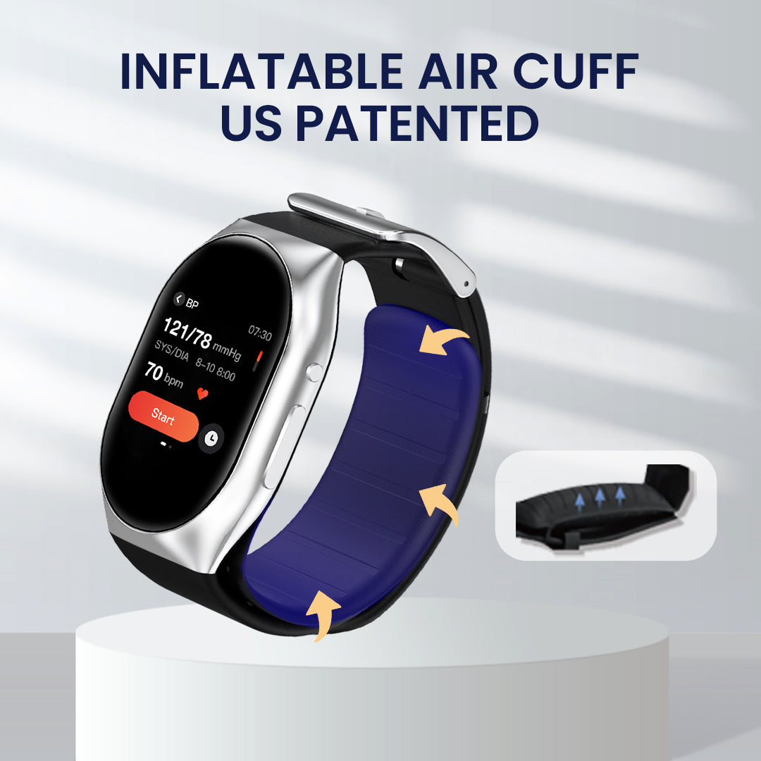 YHE® BP Doctor Pro All in One Blood Pressure Smartwatch