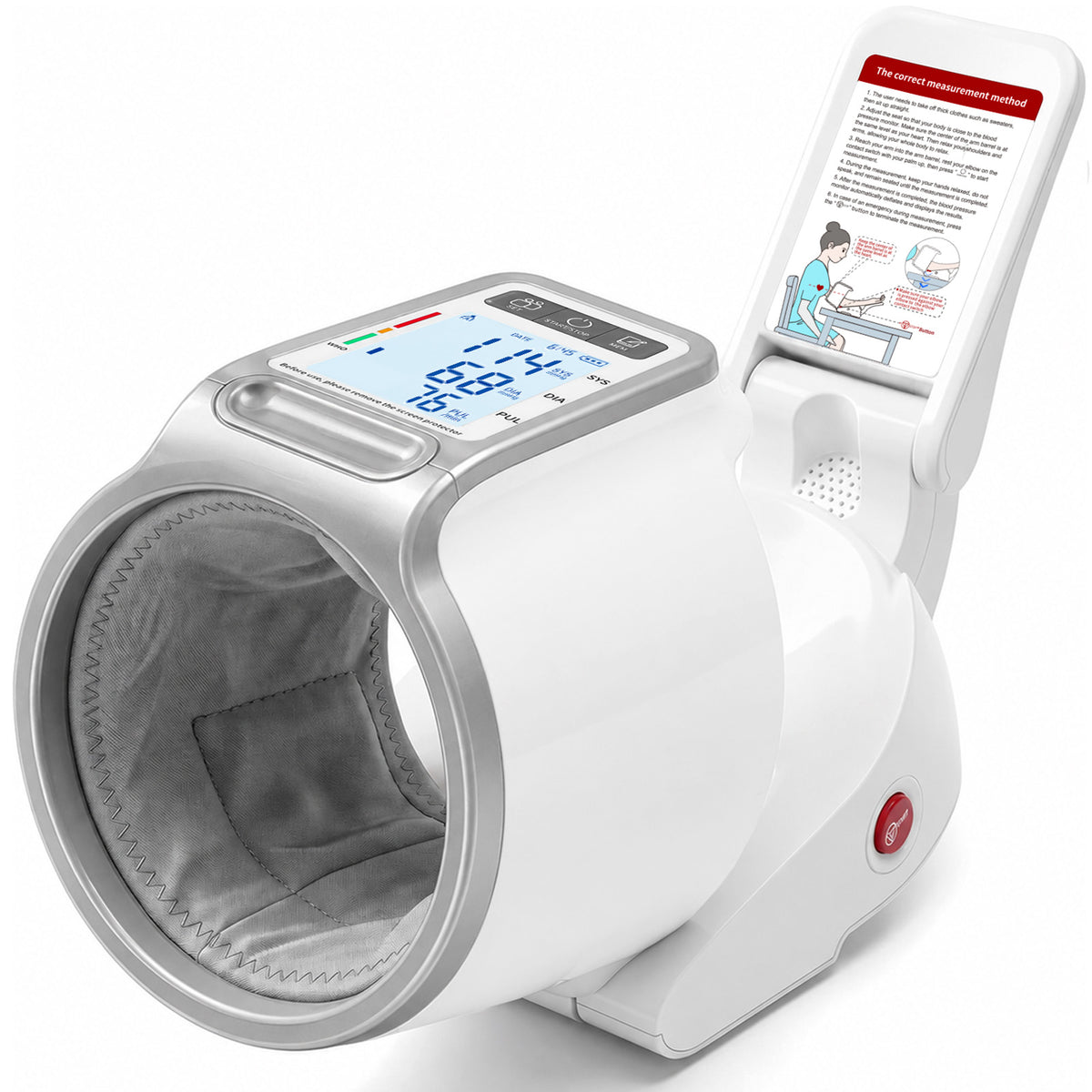 YHE BP Home Automatic Upper Arm Blood Pressure Monitor