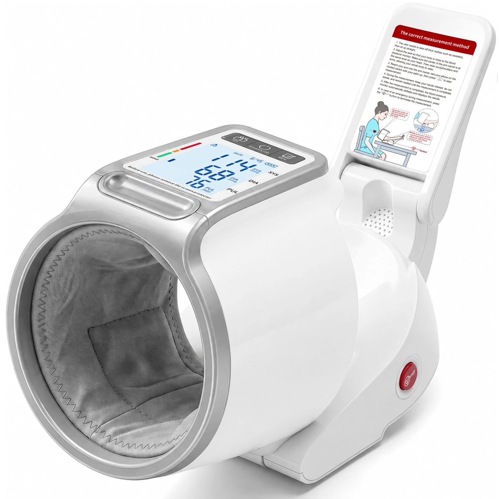 YHE BP Home Automatic Upper Arm Blood Pressure Monitor