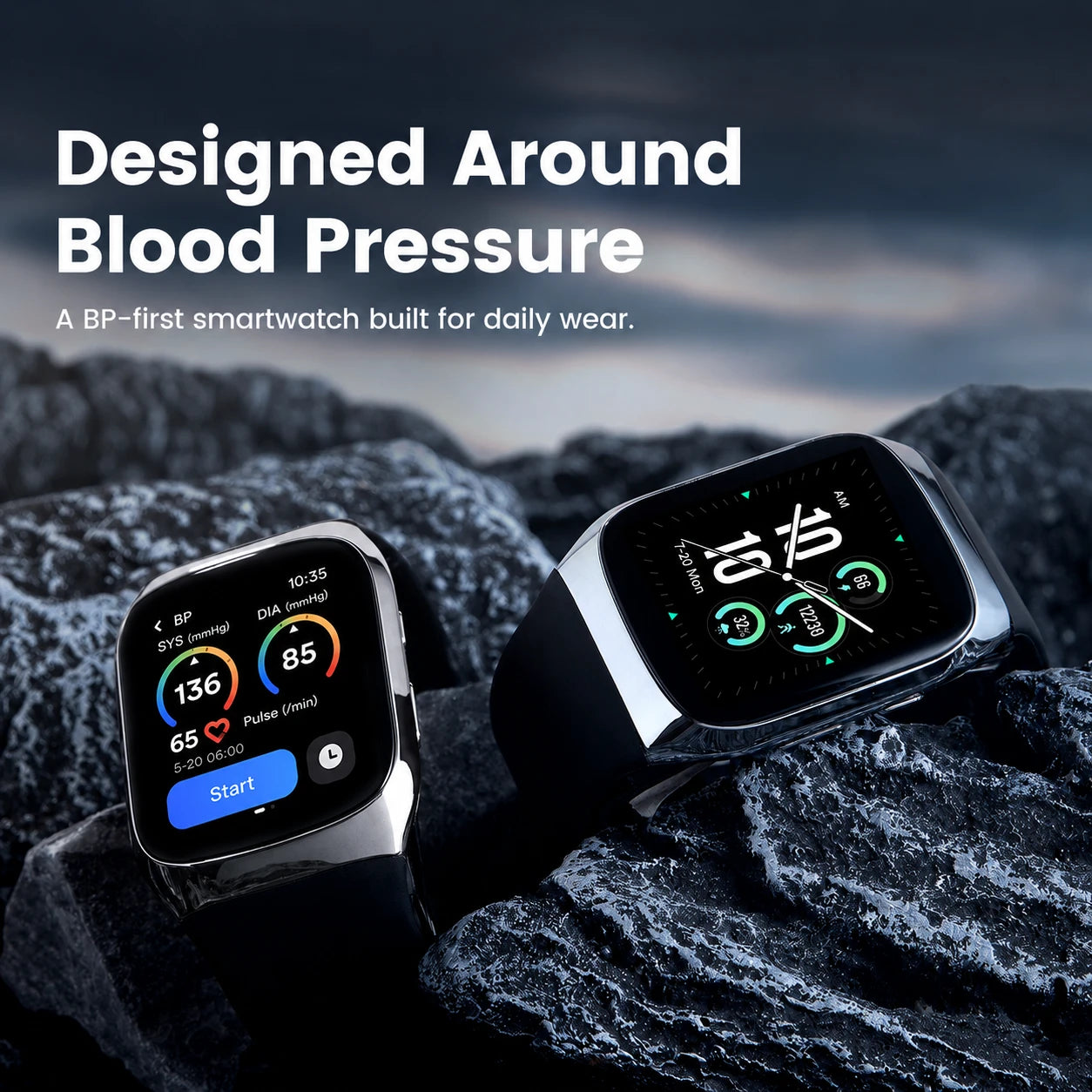 YHE BP Doctor Med blood pressure smartwatch for everyday wear