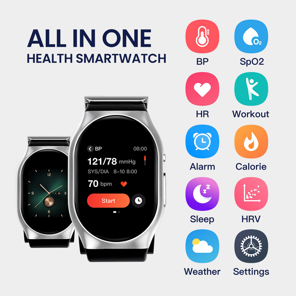 Blood Pressure Health Smartwatch Review PH588 Professional High