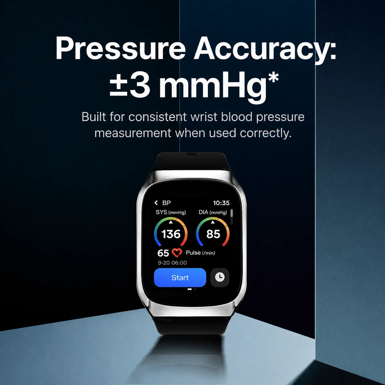 YHE BP Doctor Med wrist blood pressure measurement accuracy specification
