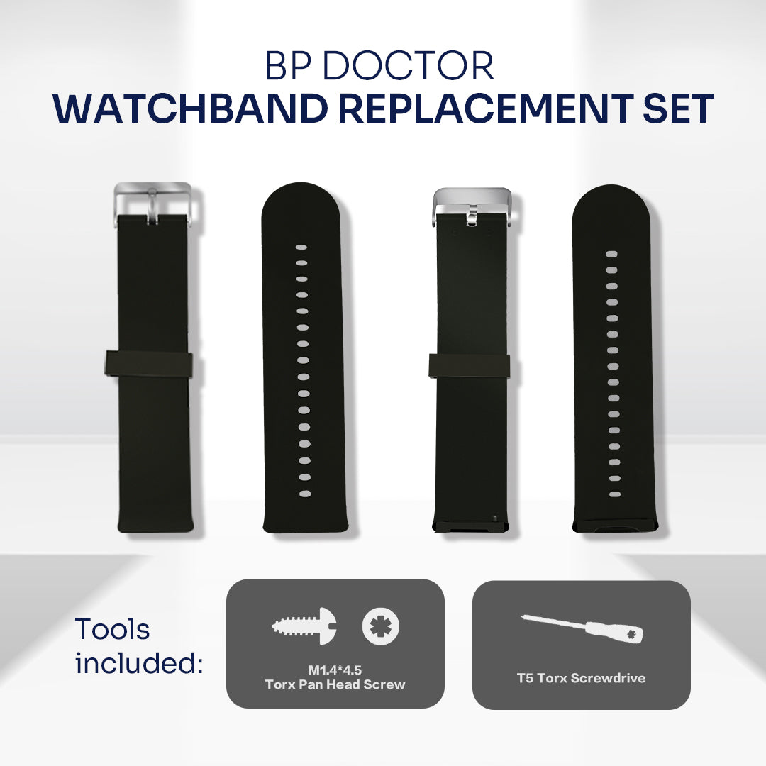 Replacement Watchband Set For BP Doctor Pro